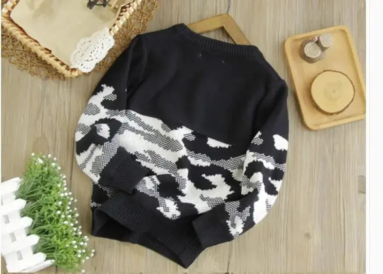 Kids Boy's Pure Cotton Warm Sweaters