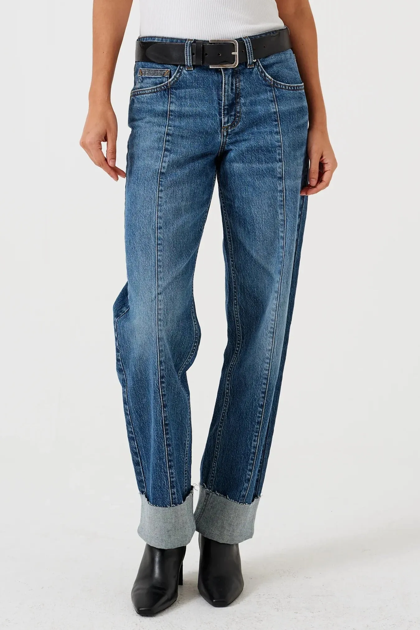 Stevie Deep Turned Up Jean | Arizona Vintage